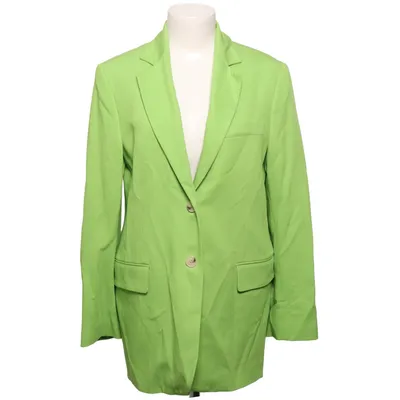 Blazer (Green) from Zara Elastane, Lyocell, Viscose