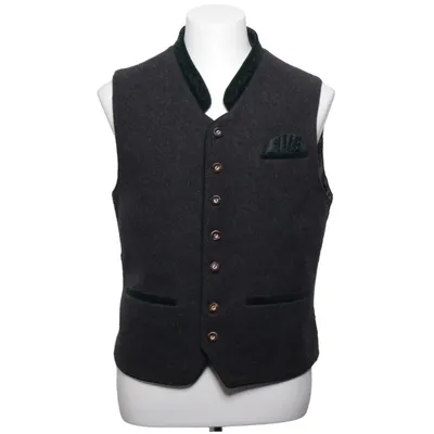 Gilet (Grijs, Groen) van Lekra Polyamide, Polyester, Wol