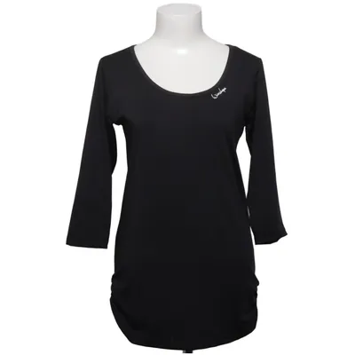 Langarmshirt (Schwarz) von Winshape Elasthan, Polyester