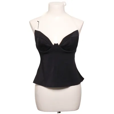 Tube top (Zwart, Wit) van Miss Mary of Sweden Elastaan, Polyamide, Polyester
