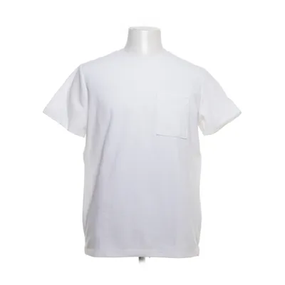 T-shirt (Wit) van H&M Man Katoen, Polyester, Elastaan