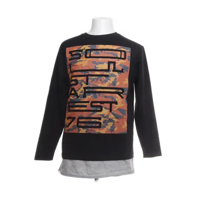 Langærmet t-shirt (Sort) fra Soulstar Polyester, Bomuld