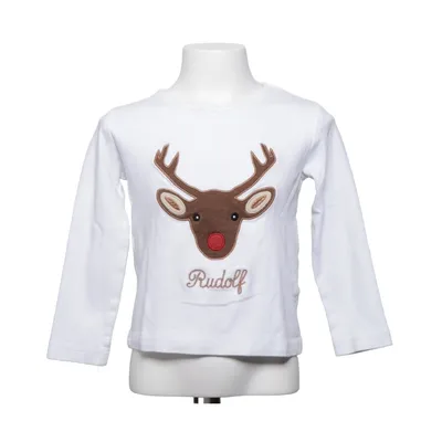 T-shirt à manches longues (Blanc) de Louis & Louisa Coton