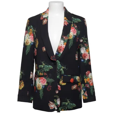 Blazer (Black, Multicolored) from Limited Edition KappAhl Elastane, Polyester