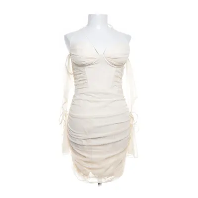 Kjole (Beige) fra Oh Polly Elastan, Polyester