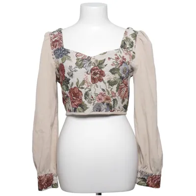 Crop top (Beige, Flerfarvet) fra Cider