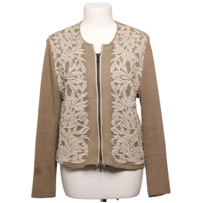 Cardigan (Grøn, Beige) fra Kriss