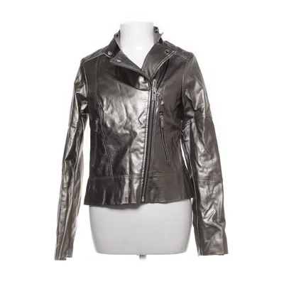 Bikerjacka (Grå) från Esmara by Heidi Klum Polyester, Polyuretan, Viskos