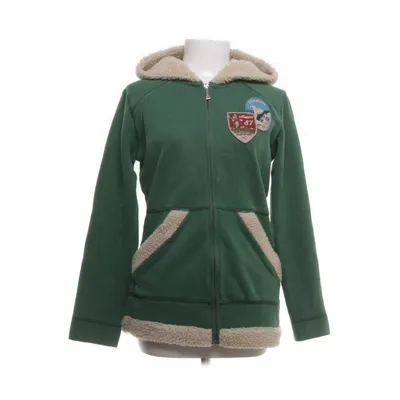Capuchon sweater (Groen) van Napapijri Acryl, Katoen, Polyester