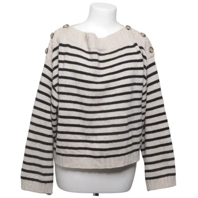 Pull-over (Beige, Noir) de Part Two Acrylique, Polyamide, Laine