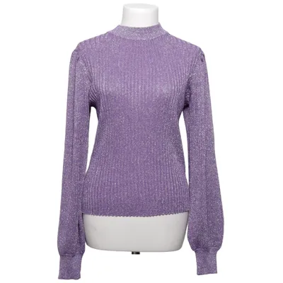Pull-over (Violet) de Notre-V Fibre métallique, Polyester, Viscose