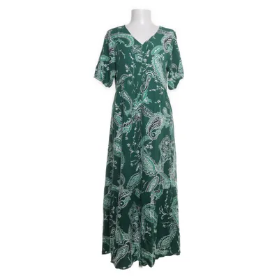 Maxi dress (Green, White) from Takko Fashion Viscose
