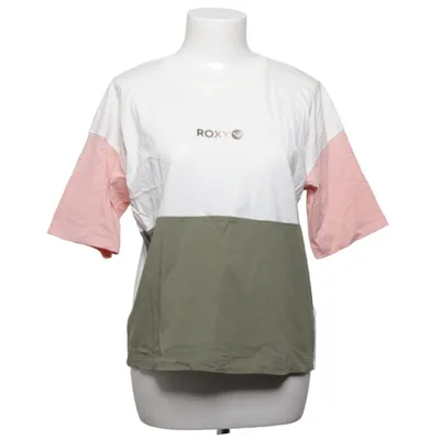T-shirt (White, Pink, Green) from Roxy Cotton