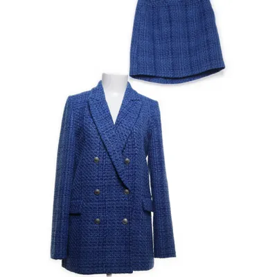 Mantelpak (Blauw) van French Connection Polyester