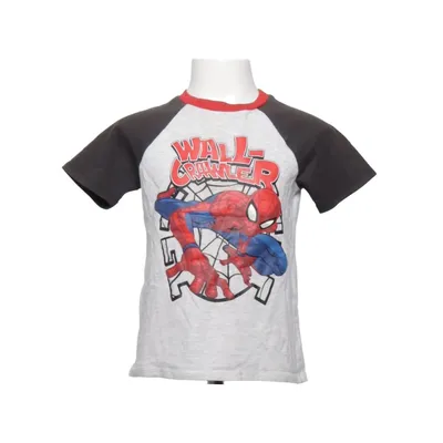 T-shirt (Gris, Rouge, Noir, Bleu) de Marvel Spiderman Coton, Polyester