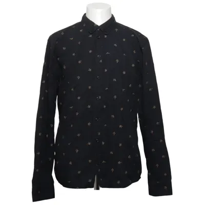 Chemise (Noir, Multicolore) de Blend Denim Coton