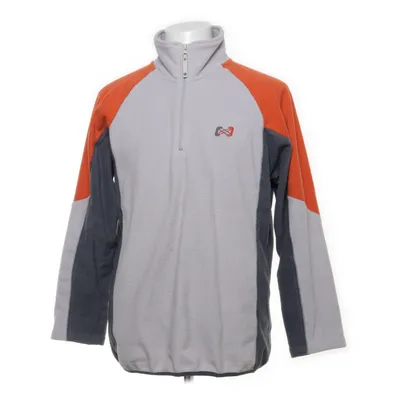 Fleecetröja (Grå, Orange) från Luciano Polyester