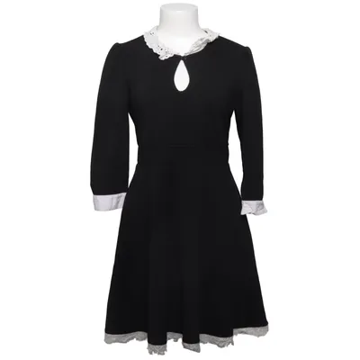 Jurk (Zwart, Wit) van American Horror Story Elastaan, Polyester