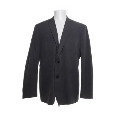 Blazer (White, Gray) from Bogie Cotton, Polyester, Viscose