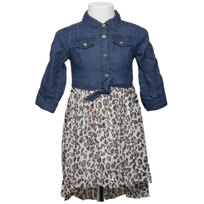 Robe (Bleu, Multicolore) de Guess Kids Coton