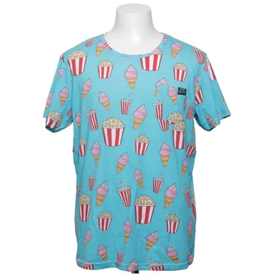 T-shirt (Blau, Mehrfarbig) von Denim Factory Bio-Baumwolle