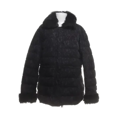 Down jacket (Black) from Escada Cotton, Polyamide, Polyester