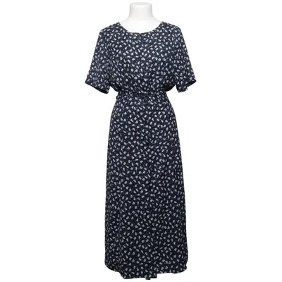 Robe longue (Blanc, Bleu) de Bonprix Collection Polyester