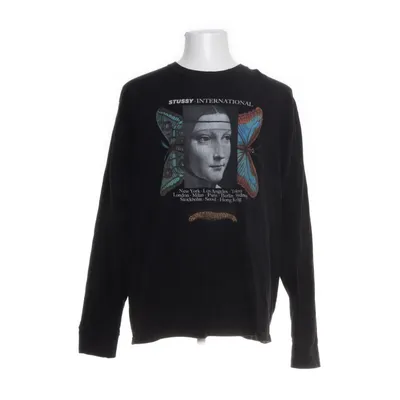 Långärmad t-shirt (Svart, Flerfärgad) från Stüssy Bomull