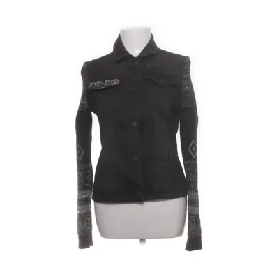 Jeansjacka (Svart, Grå, Flerfärgad) från Desigual Bomull, Polyester