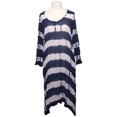 Robe (Bleu, Blanc) de Oneseason Viscose