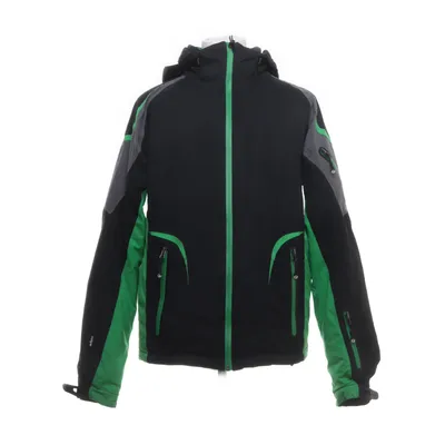 Outdoor jacket (Black, Green) from White Season Skiwear Elastane, Polyester, Polyurethane