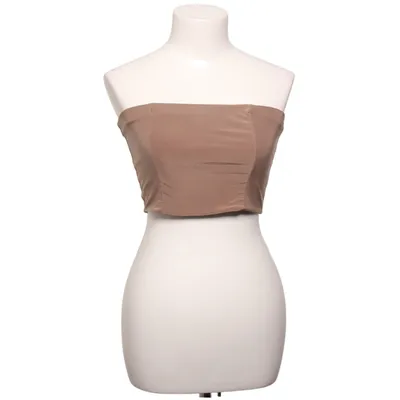 Tube Top (Beige) von PrettyLittleThing Elasthan, Polyester