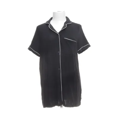 Pyjama shirt (Zwart) van Chelsea Peers Elastaan, Modal