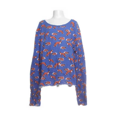 Pajama sweater (Blue, Multicolored) from By Anthropologie Cotton
