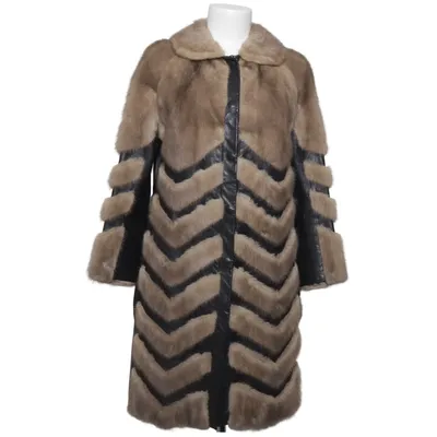 Pälskappa (Brun, Svart) från Hammer