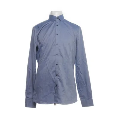 Shirt (Blue) from Olymp Cotton