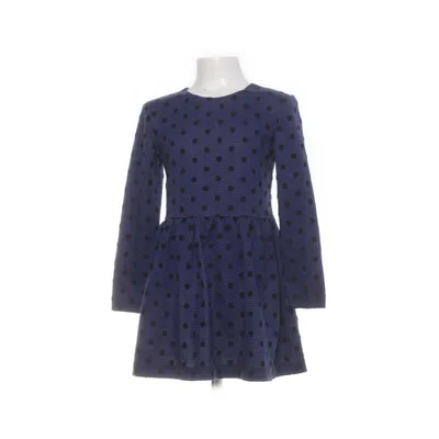 Jurk (Blauw, Zwart) van Couture Katoen, Elastaan