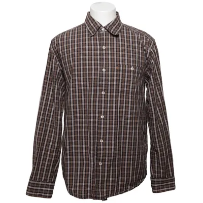 Shirt (Brown, Black, White) from Wrangler Cotton