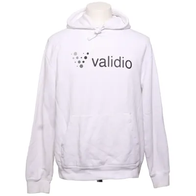 Hoodie (White) from Russell Cotton, Polyester