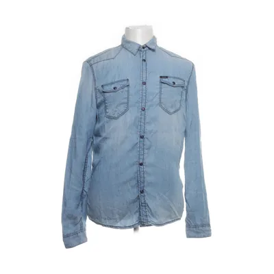 Jeansskjorta (Blå) från Guess Lyocell, Tencel