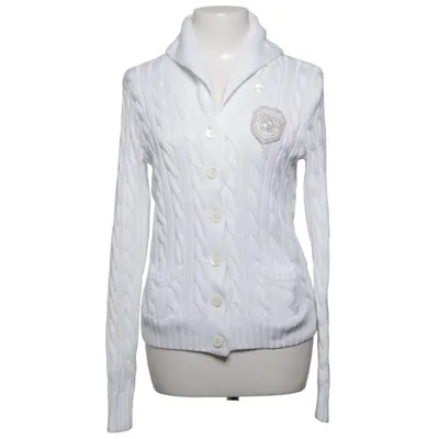 Strickjacke (Weiß) von Ralph Lauren Golf Baumwolle