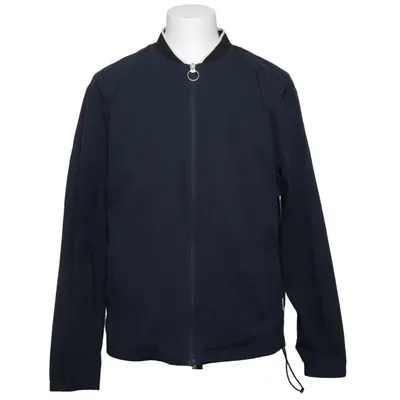 Bomber jacket (Blue) from Selected Homme Elastane, Organic cotton, Polyamide