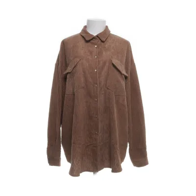 Överskjorta (Brun) från Voyelles Polyester