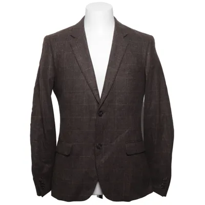 Blazer (Brown) from Bondelid Polyester, Viscose, Wool