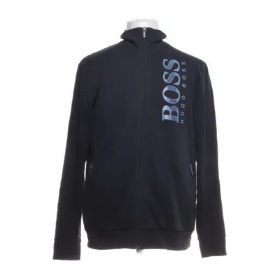 Cardigan (Blauw) van Boss Hugo Boss Katoen, Polyester