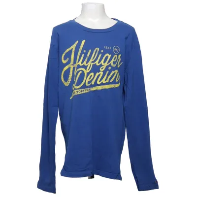 Lange mouwen shirt (Blauw) van Tommy Hilfiger Organisch katoen