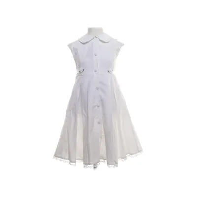 Flower girl dress (White) from Loki Polyester, Viscose