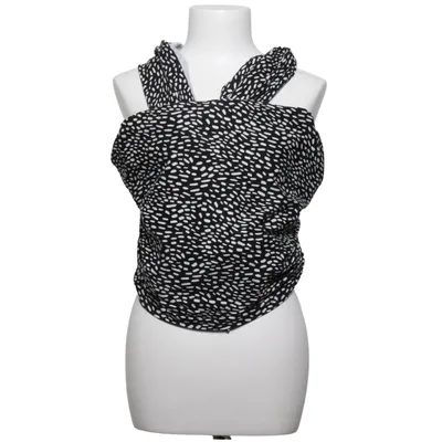 Baby sling (Black, White) from Coracor Elastane, Organic cotton