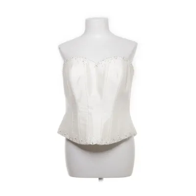 Corset (White) from Imogéne Polyester, Silk