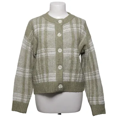 Cardigan (Vert, Blanc) de Tu Woman Acrylique, Élasthane, Polyamide, Polyester recyclé